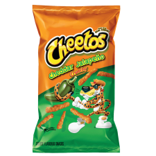 Cheetos- Crunchy Cheddar Jalapeno Snacks 8oz