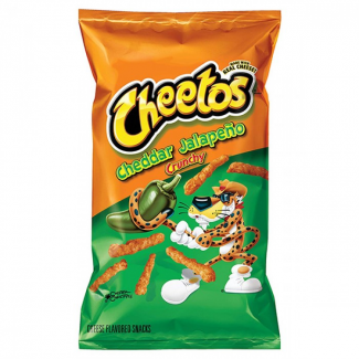 Cheetos - Crunchy Cheddar Jalapeno Snacks 8oz 