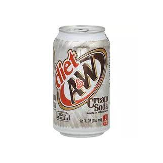 A&W Cream Soda Diet 12x